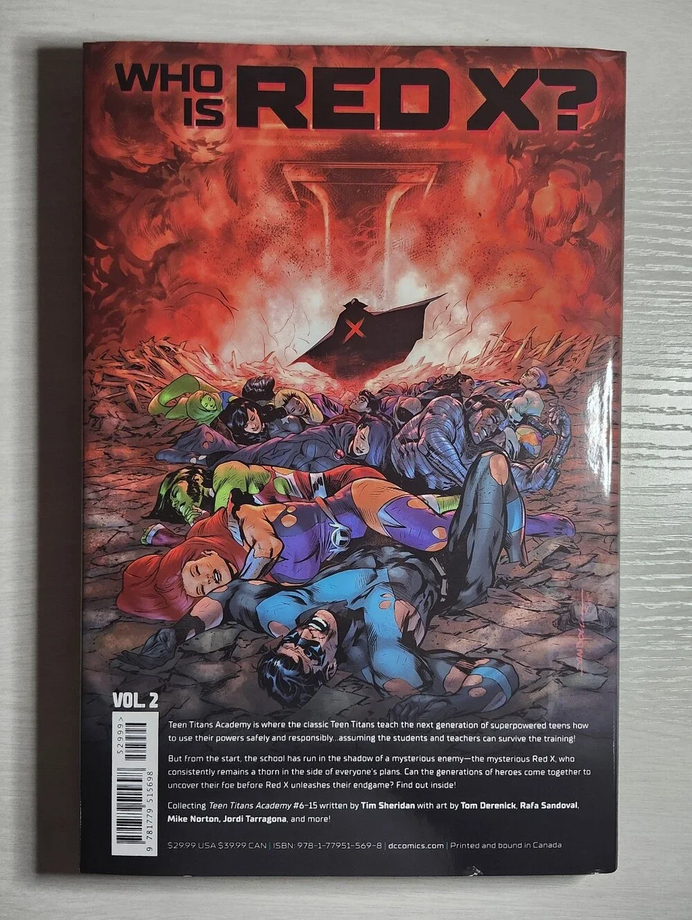 Teen Titans Academy Vol. 2: Exit Wounds (Hardcover)